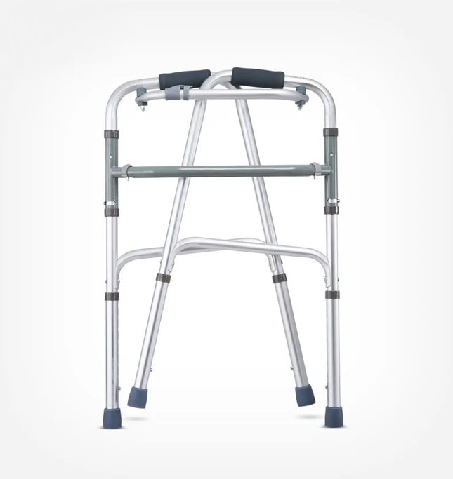 AgeRange Fernstead Folding Walking Frame – With Seat & Cup Holder