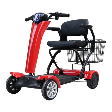EzyCruze™ Auto-Fold 4-Wheel Mobility Scooter – 500W Dual Motor (2025 Model)