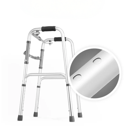 AgeRange Fernstead Folding Walking Frame – With Seat & Cup Holder