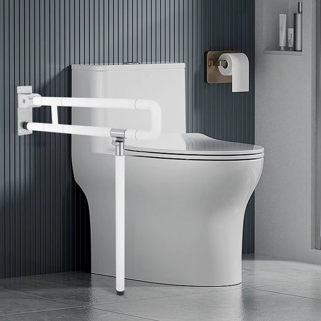 Foldable Wall-Mounted Toilet Grab Bar – Disabled Bathroom Support Handle