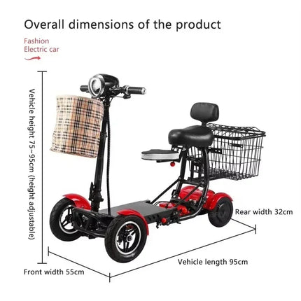 Freedom Glide™ Electric Mobility Scooter – For Life on Your Terms
