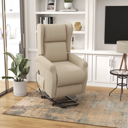 The Fernbrook Electric Riser Recliner – Linen Grey